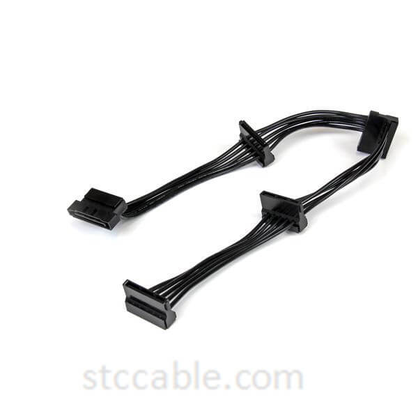 Hot-selling Pcie 6 Pin “Y” Split to Two Pcie 2.0 8 (6+2) Pin Cable PCI-Express 2.0 Power Adapter Y Splitter Cable