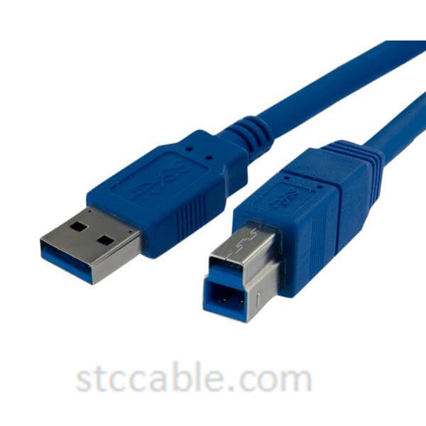 Special Design for Long Fiber Optic Network Cable - 10 ft SuperSpeed USB 3.0 Cable A to B – Male to male – STC-CABLE