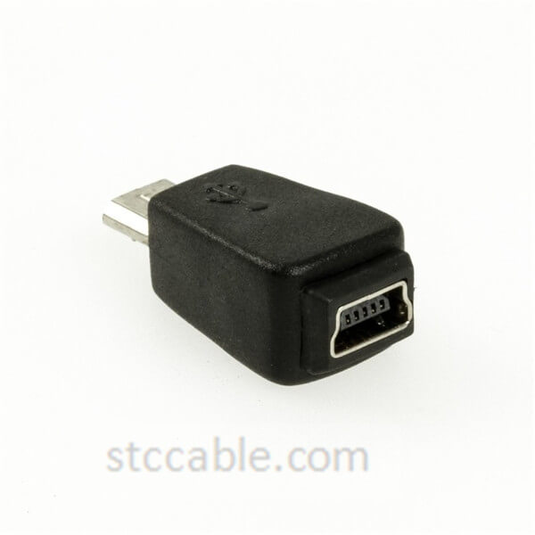 Adapter USB Mini B female to USB Micro B male