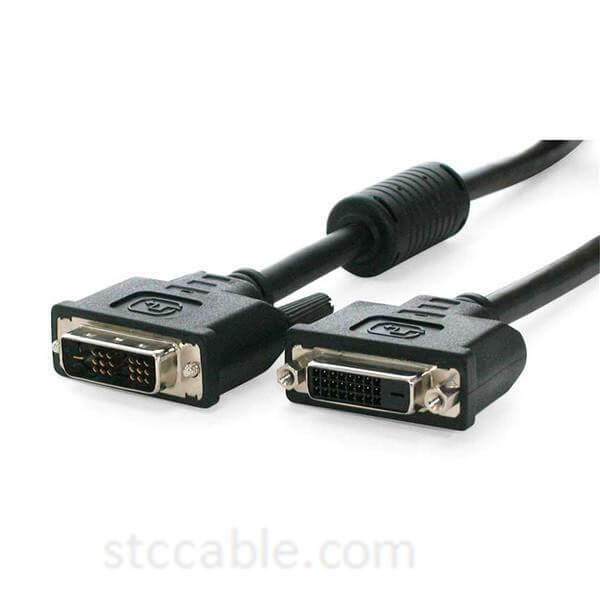 6 ft DVI-D Single Link Monitor Extension Cable – male to female