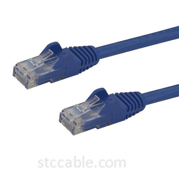 1 ft (0.3m) Snagless Blue Cat 6 Cables