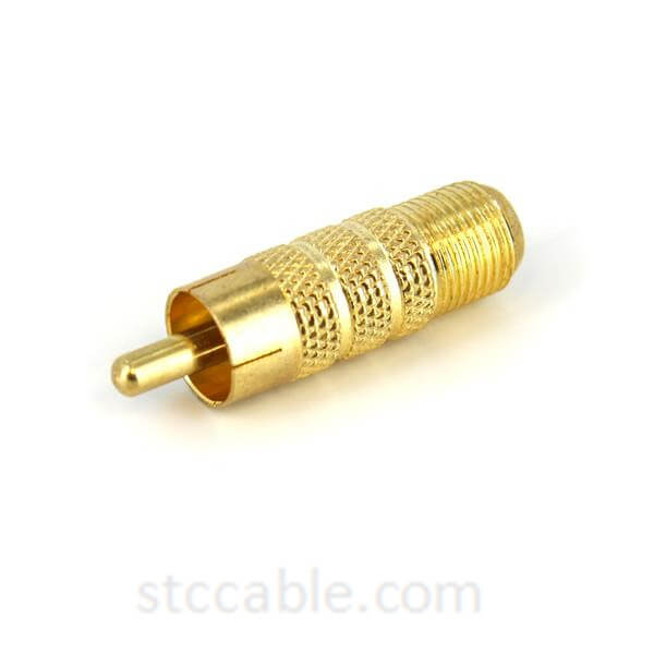 RCA to F Type Coaxial Adapter male to female