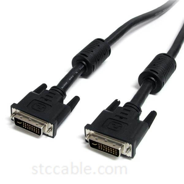 6 ft DVI-I Dual Link Digital Analog Monitor Cable male to male