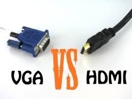 What is the difference between a VGA and HDMI cable?