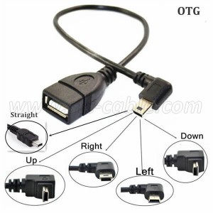 Cable mini USB OTG