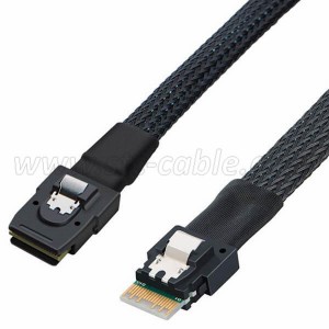 China Cheap price China Mini Sas Sff-8644 to 4 SATA Adapter Splitter Cable HDD Transfer Cable