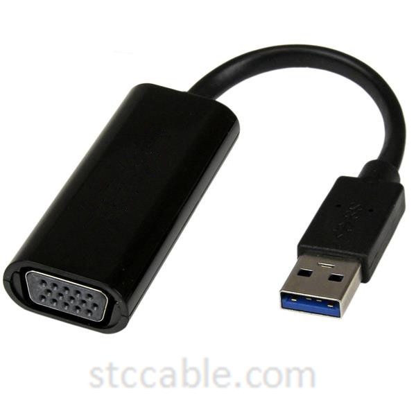 Slim USB 3.0 to VGA External Video Card Multi Monitor Adapter – 1920×1200  1080p