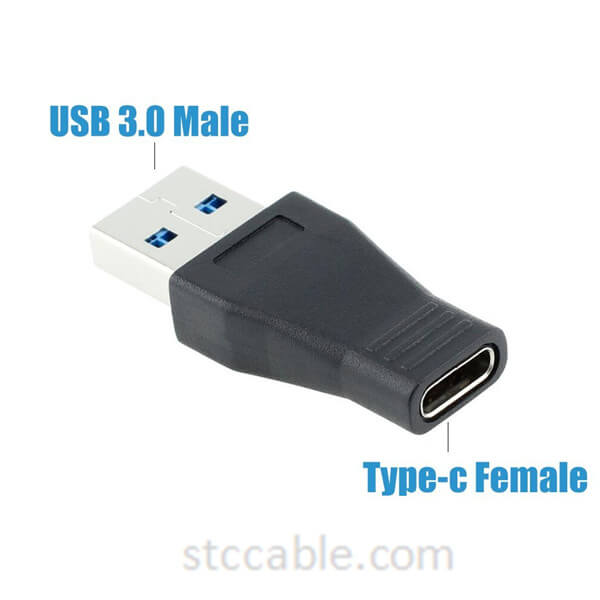 USB 3.1 Type C Female to USB 3.0 A Male Adapter Converter