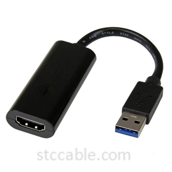 Chinese wholesale Gift Usb Cable - Slim USB 3.0 to HDMI External Video Card Multi Monitor Adapter – 1920×1200  1080p – STC-CABLE