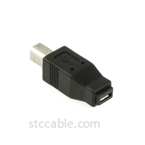 Adapter Micro USB A+B female to USB B male
