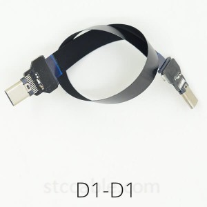 standard Dual Type-C USB FPV male Super Soft flexible Cable
