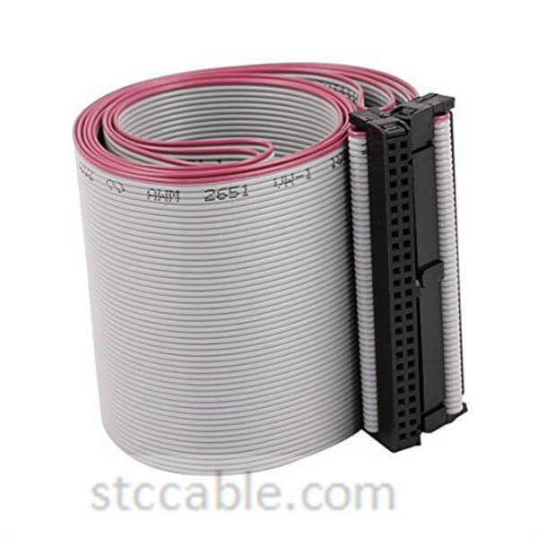 Good quality Cables - 50P 50 Way 2.54mm Pitch female to female IDC Extension Flat Ribbon Cable Gray 55 inch – STC-CABLE