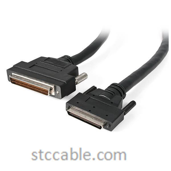 6 ft External VHD68 to HPDB68 SCSI Cable – male to male