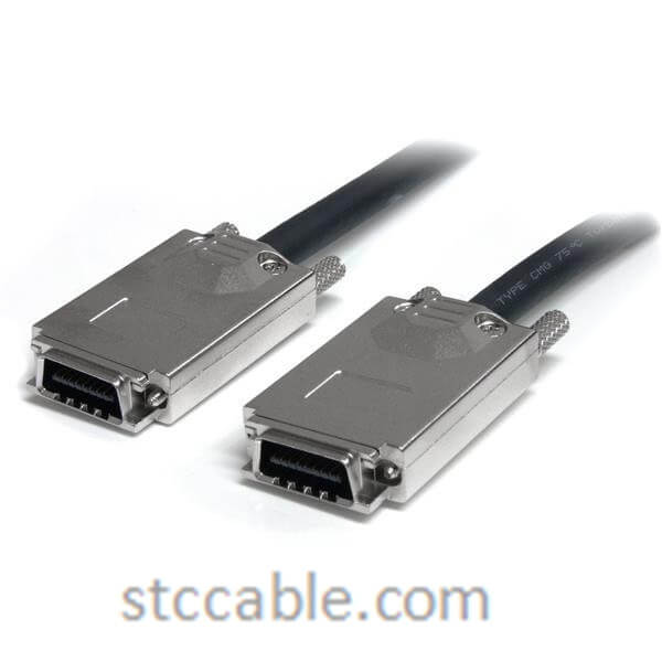 Popular Design for Hdmi To Component Cable Custom - 2m Infiniband External SAS Cable – SFF-8470 to SFF-8470 – STC-CABLE