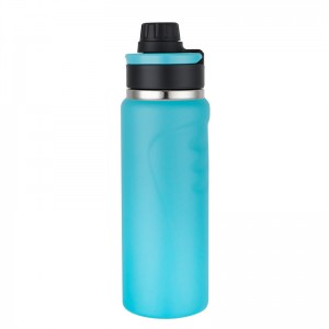 600ml Straight Insulated Stainless Steel Sublimation Blanks With Folding Lid