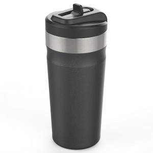 Straw Lid 20oz Vacuum Coffee Mug