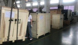 Suko UHMWPE extrusion rod machine and 3 sets of molds had been sent to Turkey