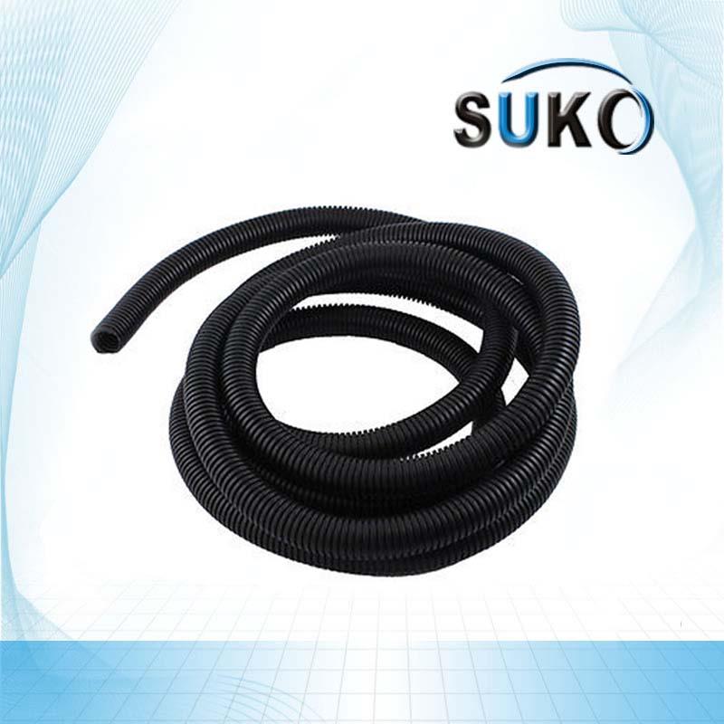 Wholesale Price China PTFE Wires - 1/2 Inch PTFE Convoluted Tubing/Hose Black – SuKo