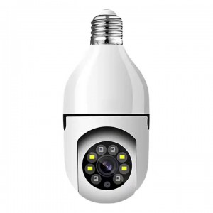 Surveillance Camera Smart Bulb Waterproof Home Indoor Security 2MP E27 With Light Wireless IP