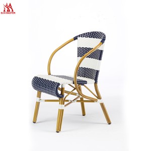 Плетеный стул для патио из ротанга ручной работы от поставщика