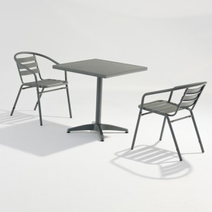 Vendor Customized Aluminum Patio Bistro Chair