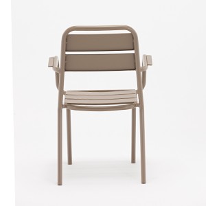 Wholesale Simple Lightweight Aluminum Dining Chair