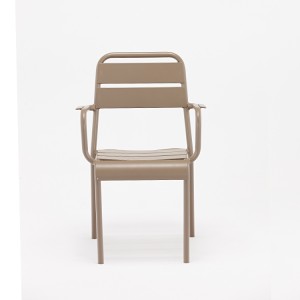 Wholesale Simple Lightweight Aluminum Dining Chair