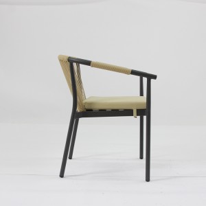 Новый эластичный водонепроницаемый веревочный плетеный стул для патио