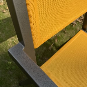 Myyjä Outdoor Fabric Textilener Bistro Armhair