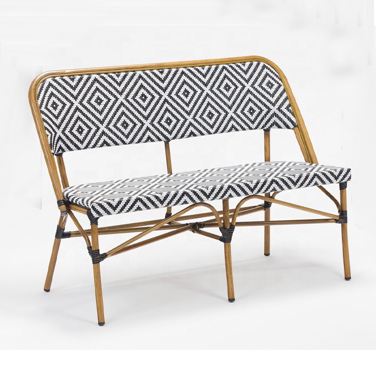 Patio Fabric Textilener 2-ადგილიანი სკამი