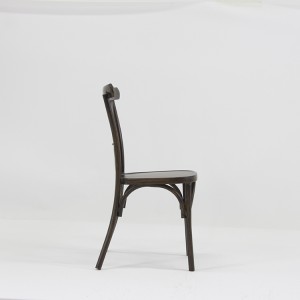 Burlywood Lightweight Aluminium Dining Chair