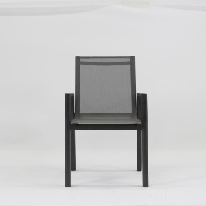 Lengvos Patio elastinio audinio kėdės
