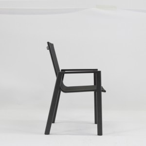 Lengvos Patio elastinio audinio kėdės