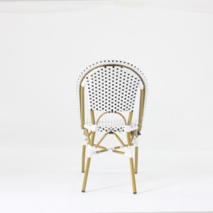 Velit Rattan Wicker Stackable Bistro Chair