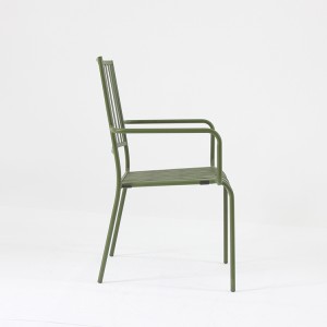 Алюминиевое кресло Industrial Garden Green