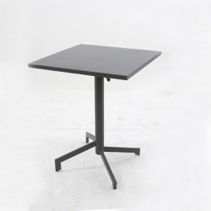 Udendørs aluminium tilpasset folde firkantet bord