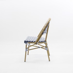 Outdoor Rattan Wicker Bistro Chair