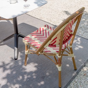 I-Wholesale Garden Rattan Wicker Bistro Chairs
