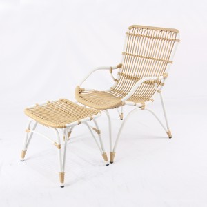 Sun Lounge Round Rattan Wicker Deck Chair