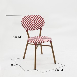 Outdoor Stackable Dining Bistro Chair