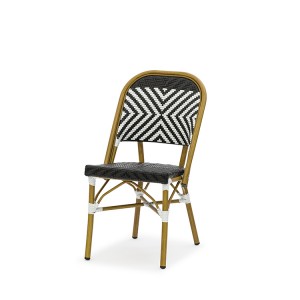 Modern Rattan Wicker Patio Bistro Chair