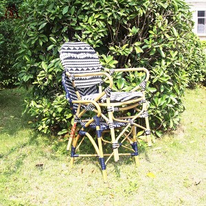 Заводская продажа сад ручной работы Плетеный стул из ротанга
