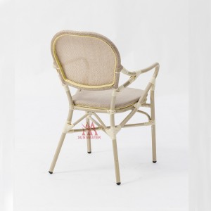 Lag luam wholesale Patio Textilener Fabric Chair