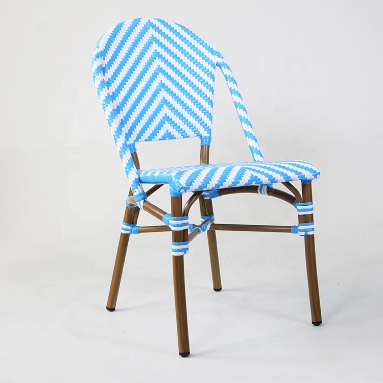 2021 Good Quality  Wicker Rattan Desk Chair  - French Rattan Wicker Bistro Chair – Sun Master