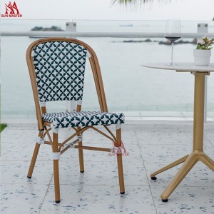 Stackable Rattan Wicker Dining Chair
