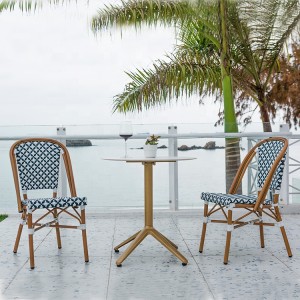 Stackable Rattan Wicker Dining Chair