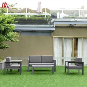 All Weather Sectionals 4-teiliges Terrassensofa-Set