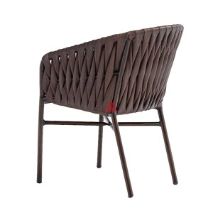 Cadira de jardí de vímet moderna Twist