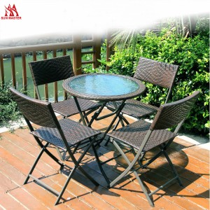 I-Camping Rattan Wicker Manufacture Folding Chair