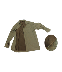 Warmth men’s shirt with fleece lining